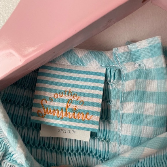 Southern Sunshine Smocked Dress - Picture 2 of 7